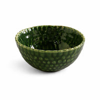 Green Ceramic Aurora Dip Bowl Set of 2 | Bone & Brass