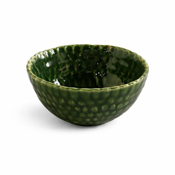 Green Ceramic Aurora Dip Bowl Set of 2 | Bone & Brass