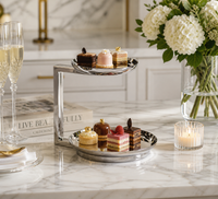 Epicurean 2-Tier Petits-Fours Serving Stand