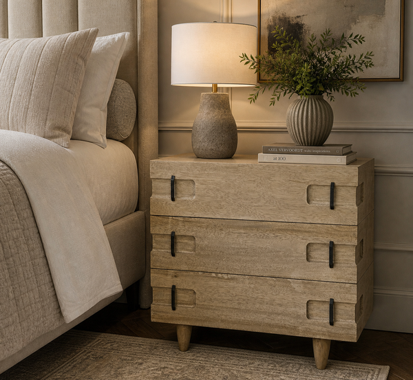 David Walnut Side Table