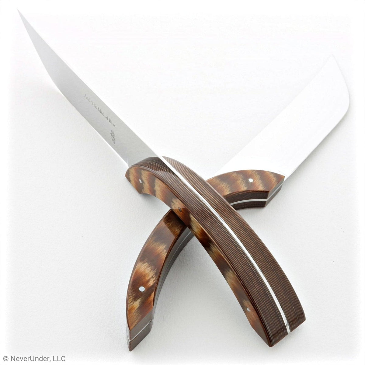 Cheese knife Michel André Bras Forge de Laguiole | Bone & Brass