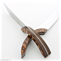 Cheese knife Michel André Bras Forge de Laguiole | Bone & Brass