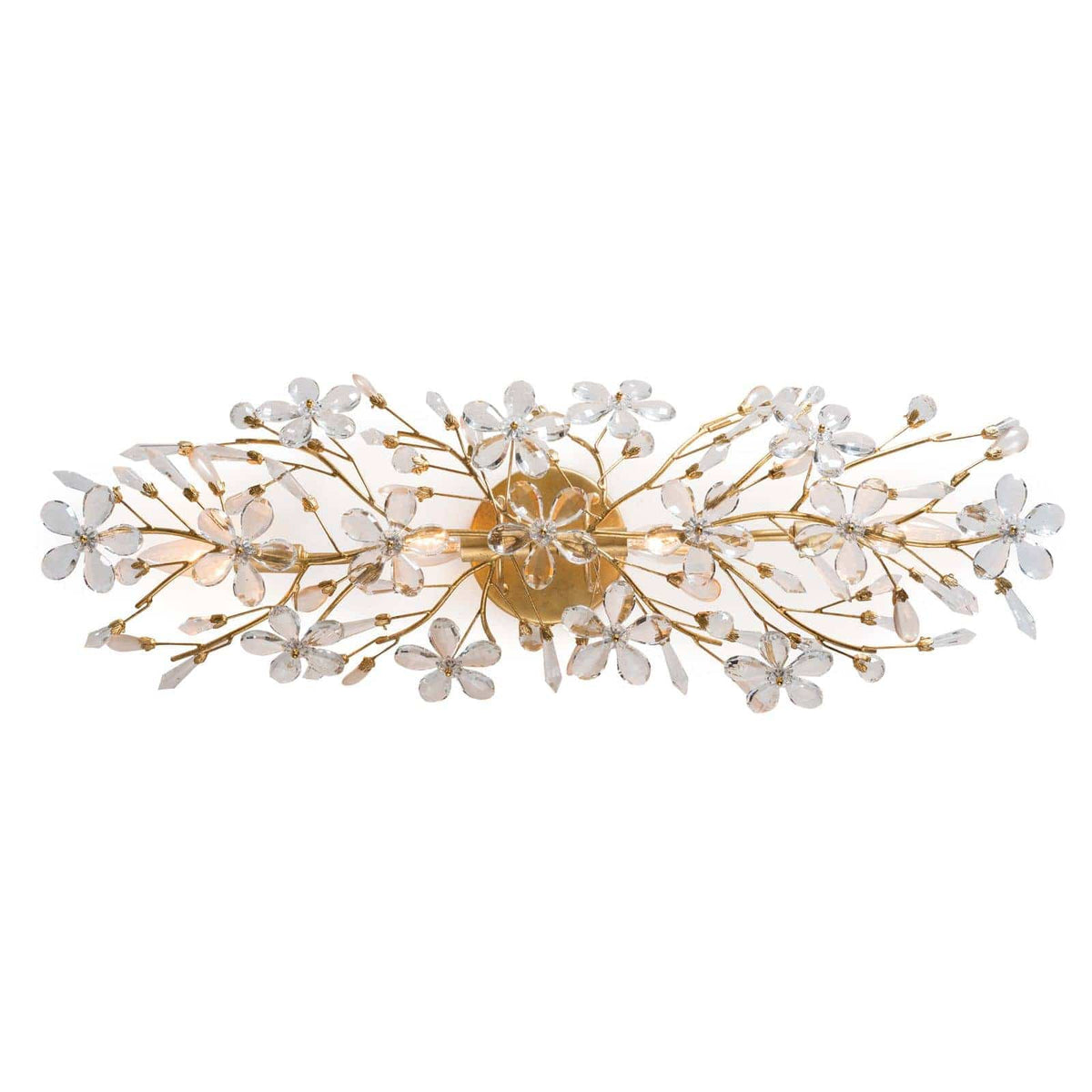Cheshire Sconce Gold Leaf | Bone & Brass