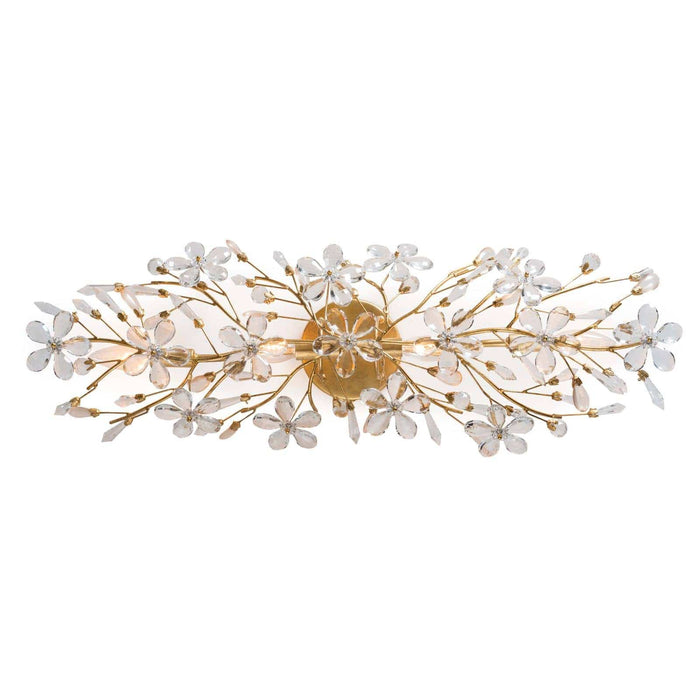 Cheshire Sconce Gold Leaf | Bone & Brass
