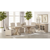 Christine Slipcover Dining Chair, Set of 2 - Chair Detail | Bone & Brass