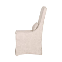 Christine Slipcover Dining Chair, Set of 2 - Chair View | Bone & Brass