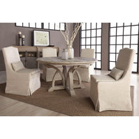 Christine Slipcover Dining Chair, Set of 2 - Chair View | Bone & Brass