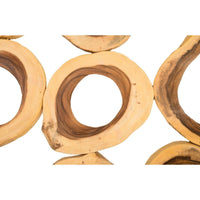 Chuleta Rings Rectangular Wood Wall Art - Wall Decor Frame Detail | Bone & Brass