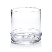 Claire Mouth-Blown Glass Champagne Bucket - Bucket Handle Detail | Bone & Brass