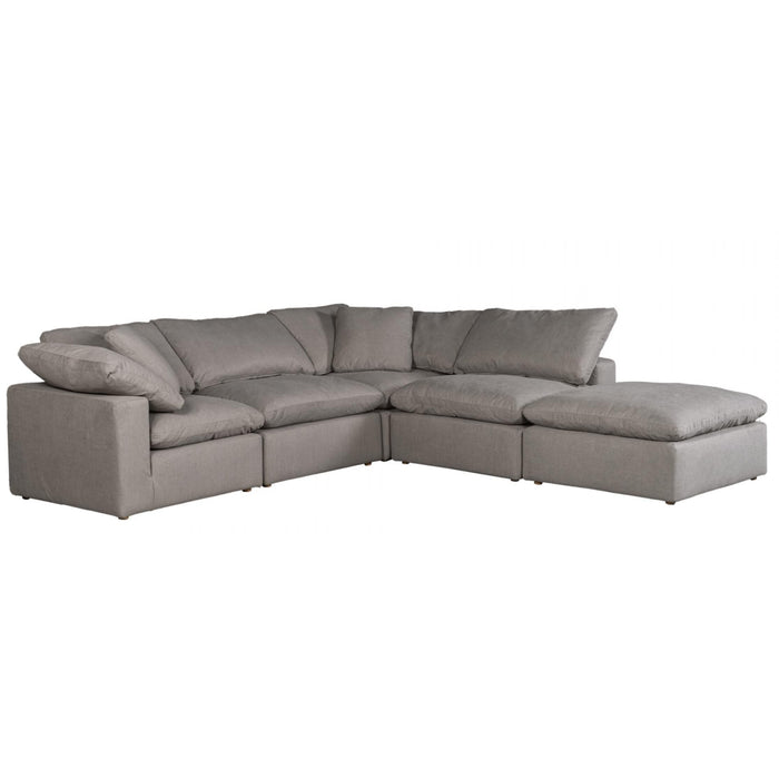 Clay Dream Light Grey Modular Sectional | Bone & Brass
