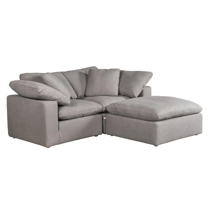 Clay Light Grey Nook Modular Sectional | Bone & Brass