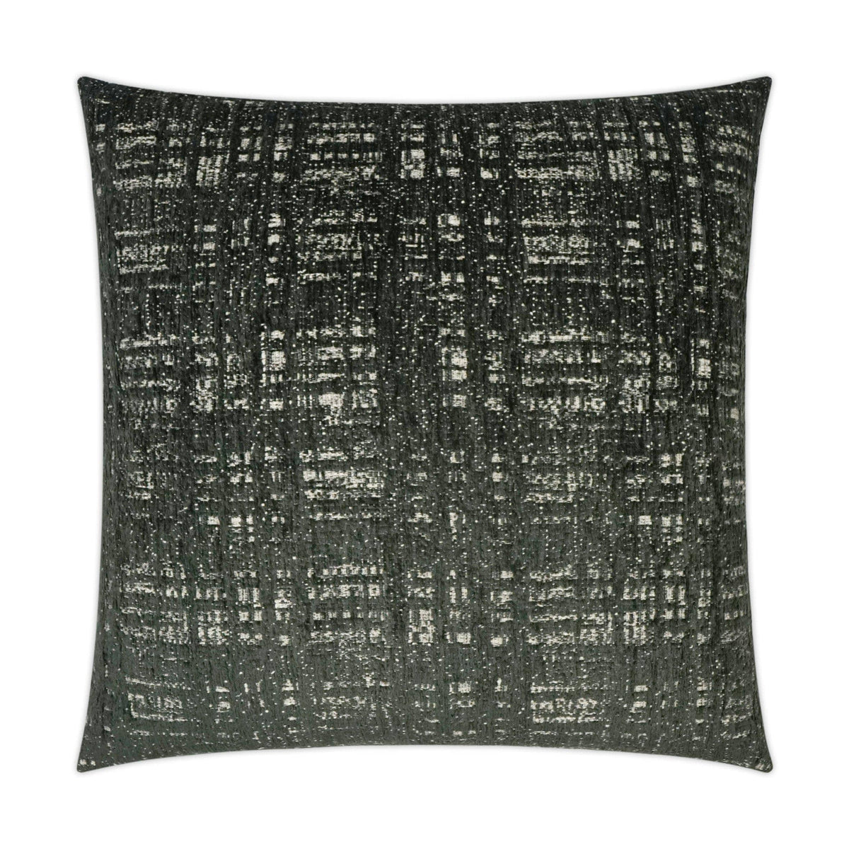Collateral Charcoal Throw Pillow | Bone & Brass