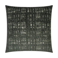 Collateral Charcoal Throw Pillow | Bone & Brass