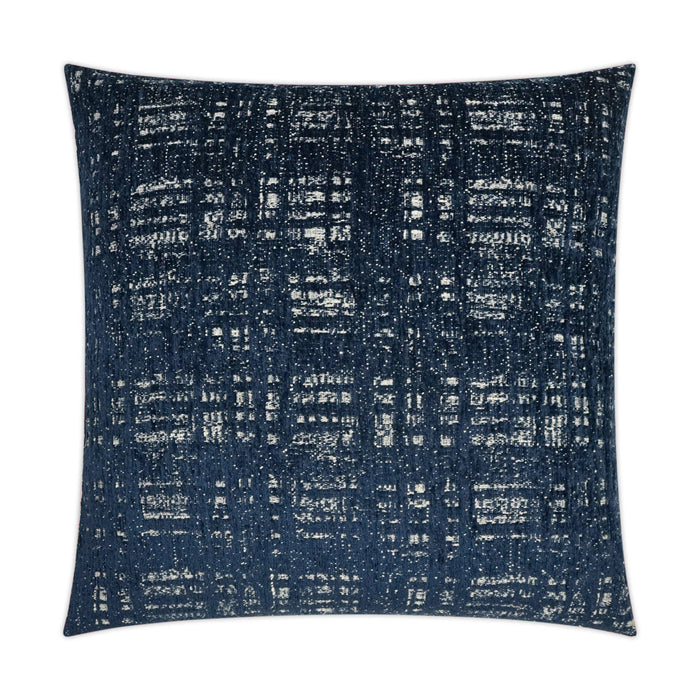 Collateral Navy Throw Pillow | Bone & Brass