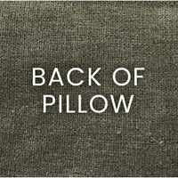 Collector Mist Silver Throw Pillow - Pillow Fabric Detail | Bone & Brass