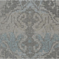 Collector Mist Silver Throw Pillow - Pillow Side View | Bone & Brass