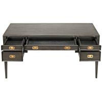Colonial Office Desk - Desk Surface Detail | Bone & Brass