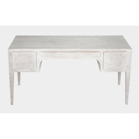 Colonial Office Desk - Desk Leg Detail | Bone & Brass