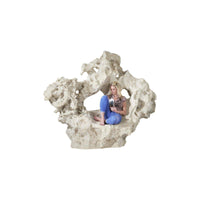 Colossal Cast Stone Outdoor Sculpture Seat - Sculpture Detail | Bone & Brass