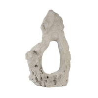 Colossal Single Hole Outdoor Cast Stone Sculpture | Bone & Brass