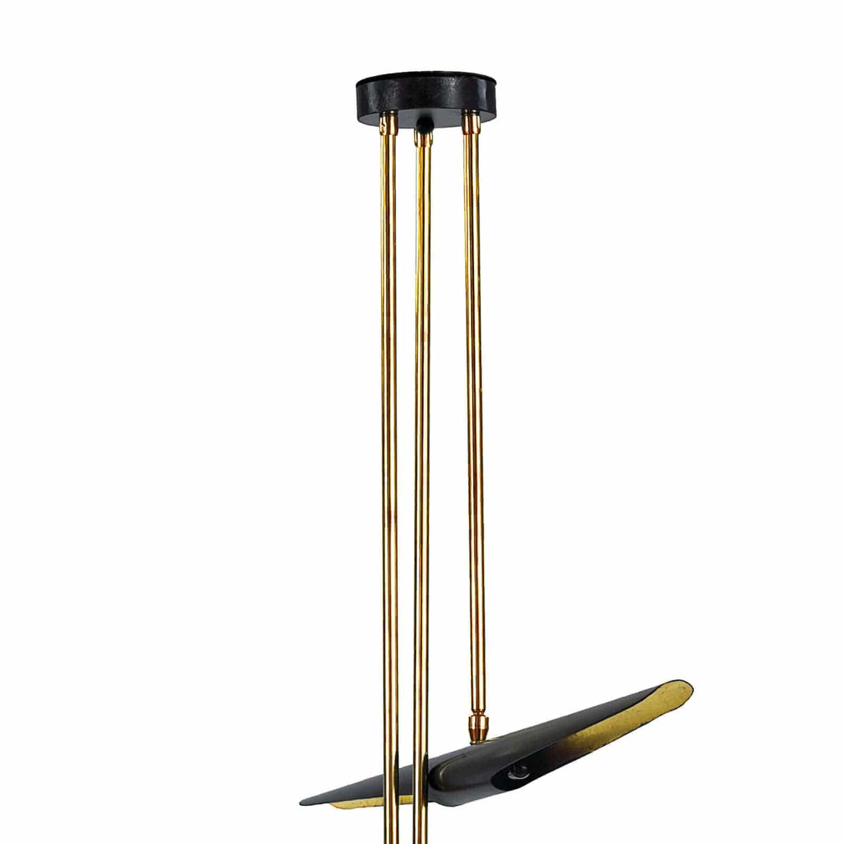 Concorde Chandelier Black - Chandelier Close Up | Bone & Brass