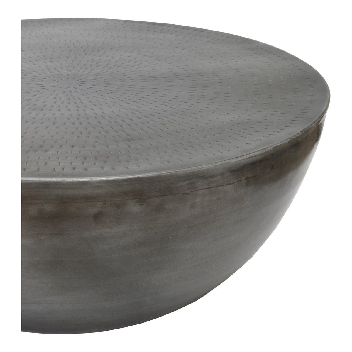 Conga Antique Zinc Coffee Table - Table Top View | Bone & Brass