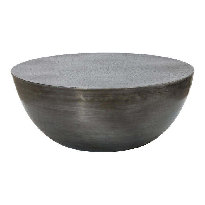 Conga Antique Zinc Coffee Table | Bone & Brass