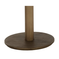 Corina Antique Brass Rectangle Bar Table - Table Detail | Bone & Brass
