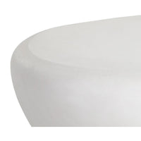 Corvo Coffee Table - Large - White - Table Detail | Bone & Brass