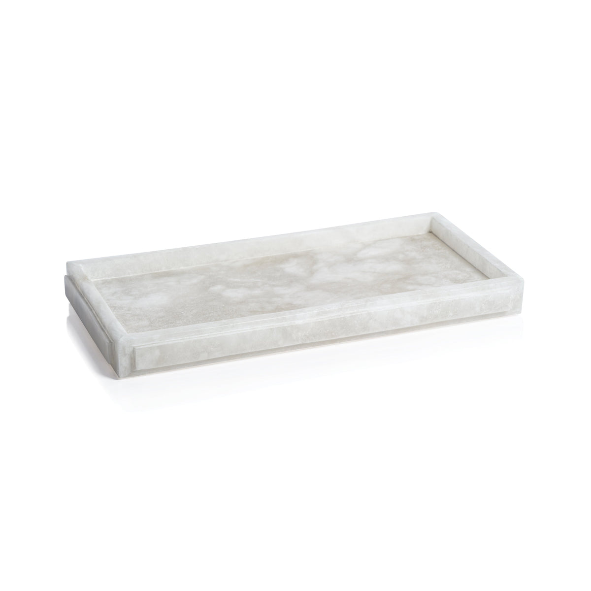 Côte d'Azur Alabaster Vanity Tray | Bone & Brass