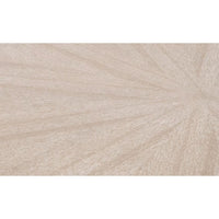 Close-up of Coulter Natural Gray Ash Coffee Table top with radiating wood grain pattern.