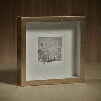 Crystaline Gold Framed Clear Crystal Wall Decor - Detail View | Bone & Brass