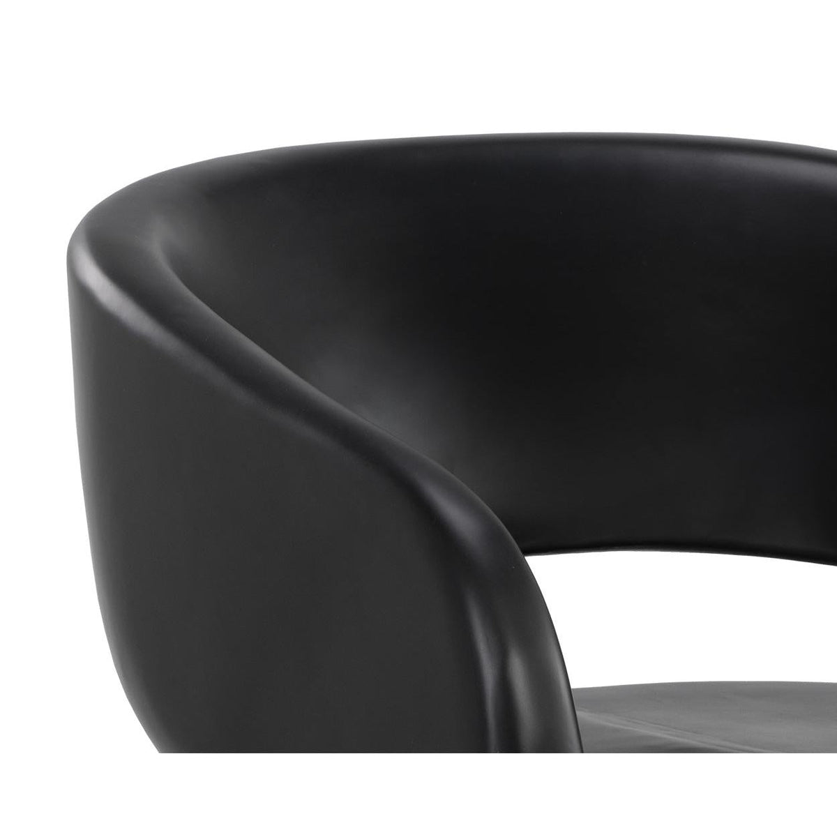 Cura Black Concrete Outdoor Lounge Chair - Patio Chair View | Bone & Brass