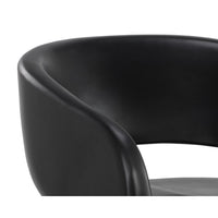Cura Black Concrete Outdoor Lounge Chair - Patio Chair View | Bone & Brass