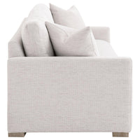 Cynthia Stone Basketweave Slim Arm Sofa - Sofa Detail | Bone & Brass