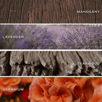 Love You Soy Patterned Candle - Clear Jar - 9 oz