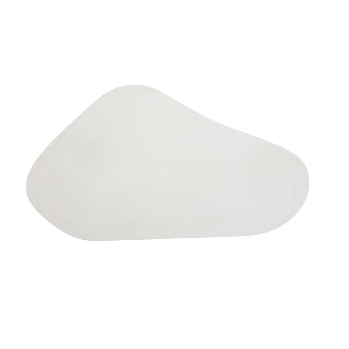 Dali White Concrete Organic Shape Coffee Table - Table Detail | Bone & Brass