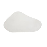 Dali White Concrete Organic Shape Coffee Table - Table Detail | Bone & Brass