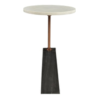 Dawn Marble Accent Table | Bone & Brass