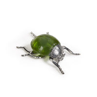 Decorative Green Ladybug Figurines, Set 2 | Bone & Brass