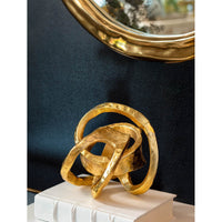 Decorative Metal Knot - Close Up | Bone & Brass