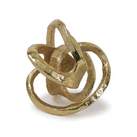 Decorative Metal Knot | Bone & Brass