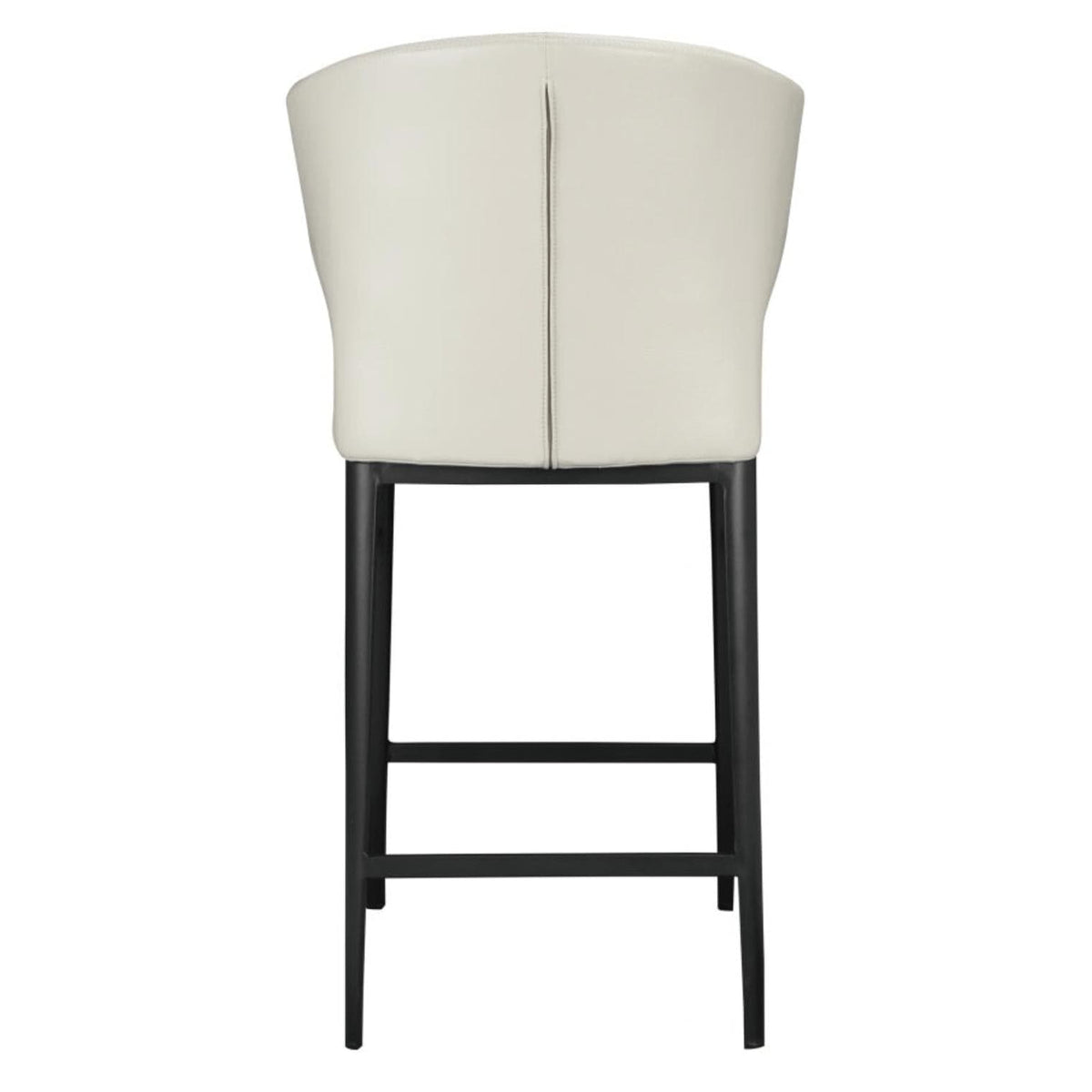 Delaney Counter Stool Beige - Stool Side View | Bone & Brass