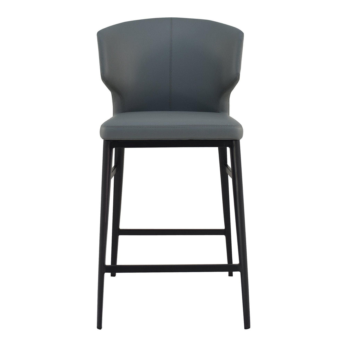 Delaney Counter Stool Grey - Stool Detail | Bone & Brass
