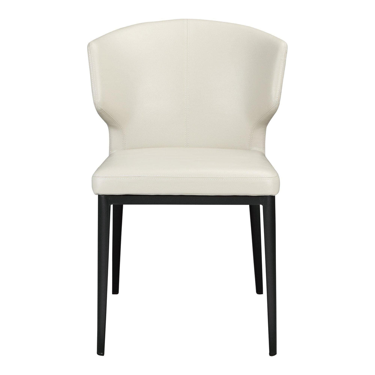 Delaney Side Chair Beige, Set 2 - Chair View | Bone & Brass