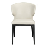 Delaney Side Chair Beige, Set 2 - Chair View | Bone & Brass