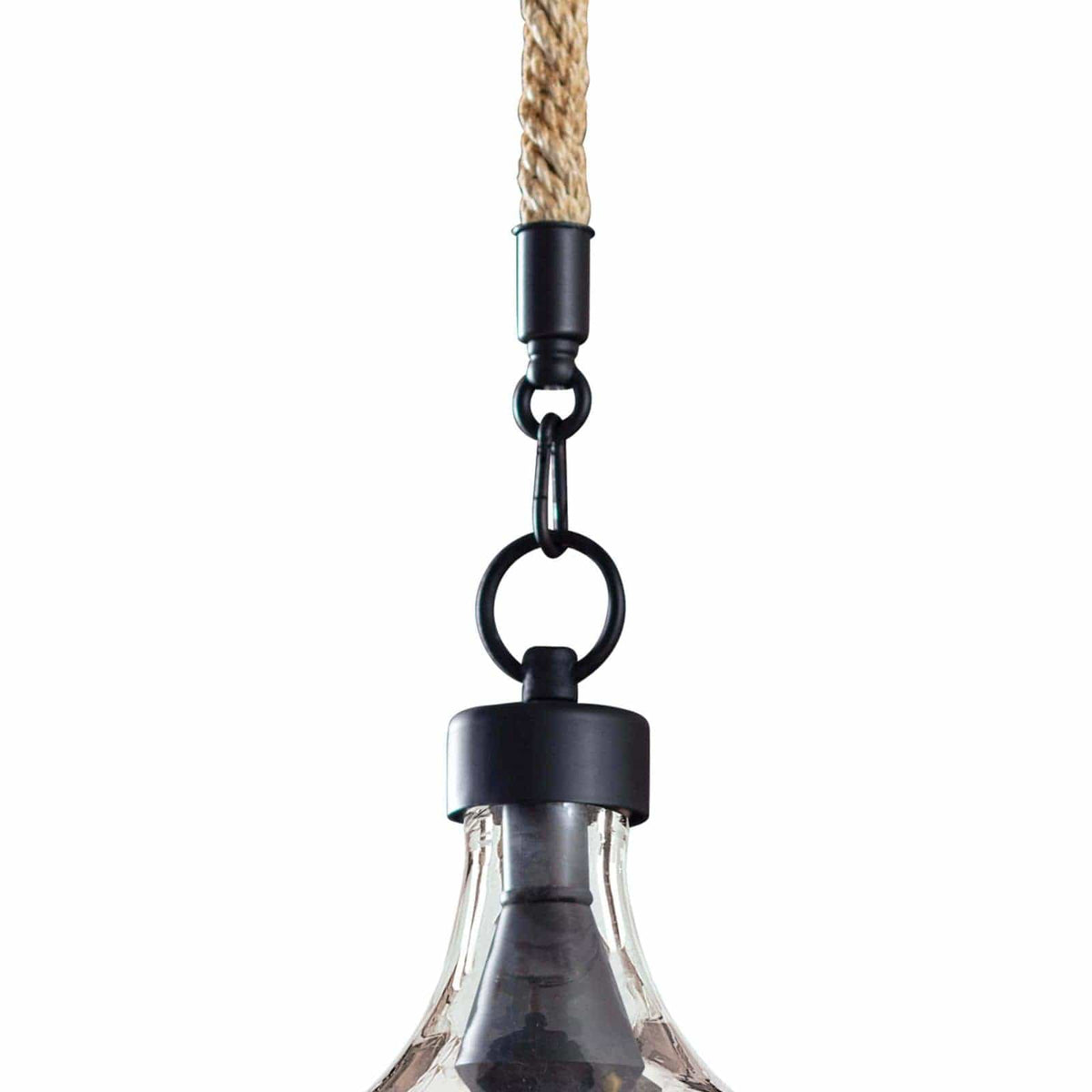 Demi John Pendant Large - Pendant Close Up | Bone & Brass