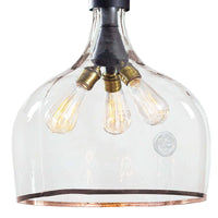 Demi John Pendant Large - Pendant View | Bone & Brass