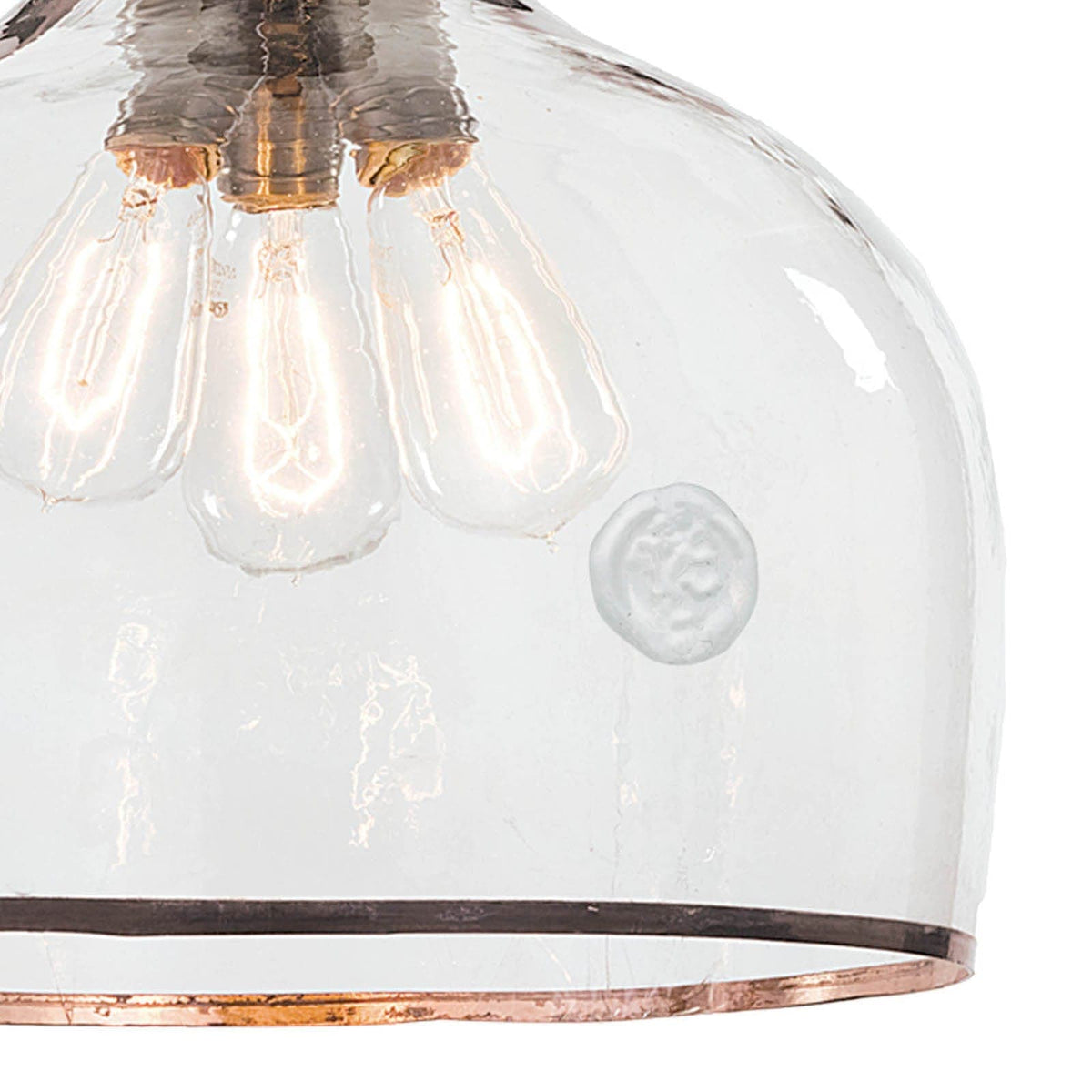 Demi John Pendant Large - Pendant Detail | Bone & Brass