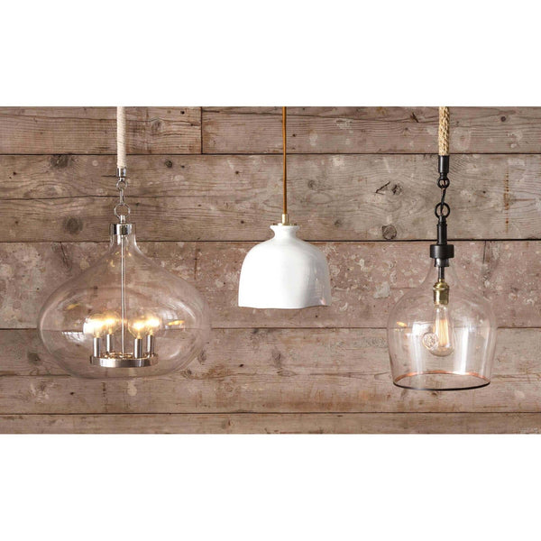 Demi John Pendant Small - Pendant Detail | Bone & Brass